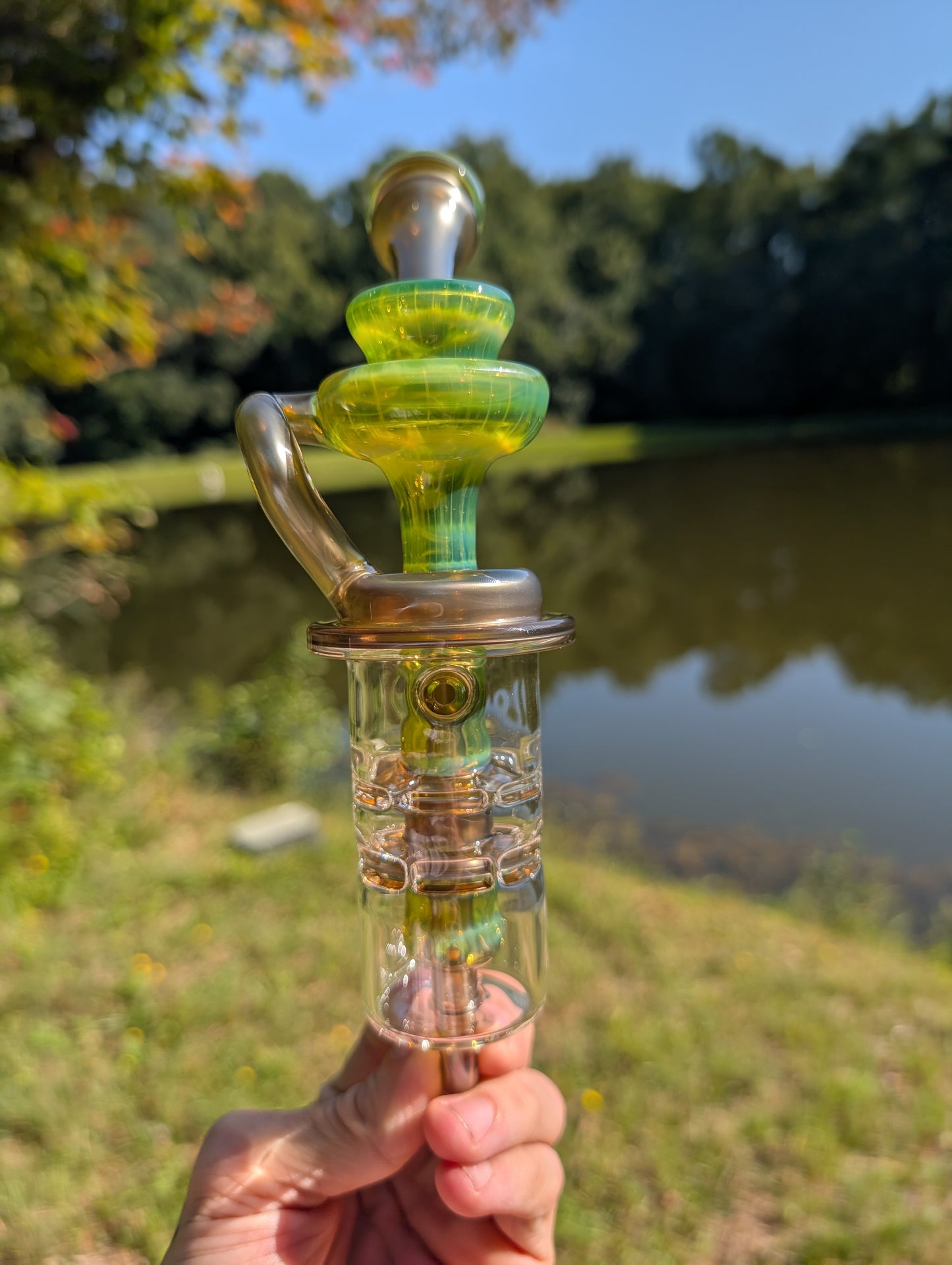 Oxidized Electrum Shredcycler