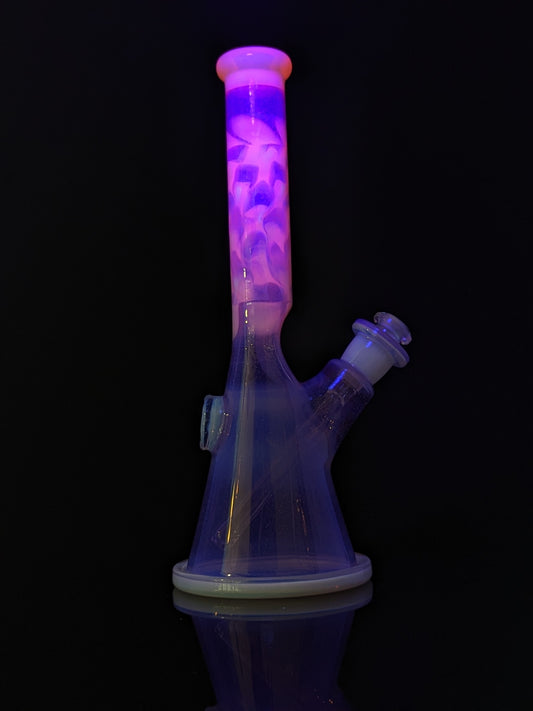 Purple pattern tube
