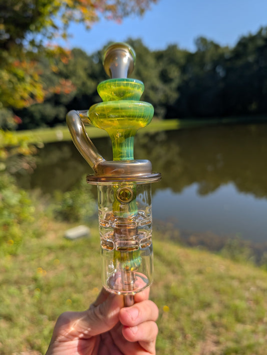 Oxidized Electrum Shredcycler