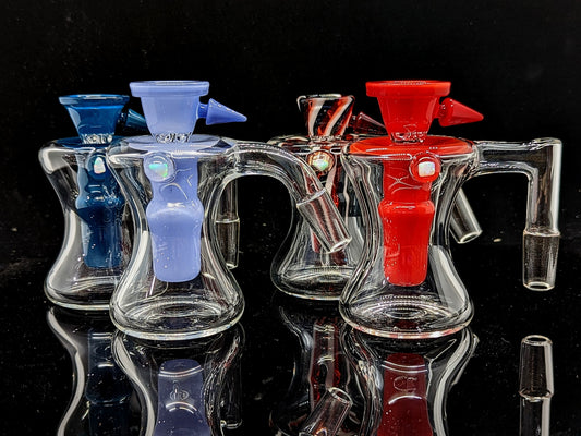 Dry ash catcher + 4 hole slide set