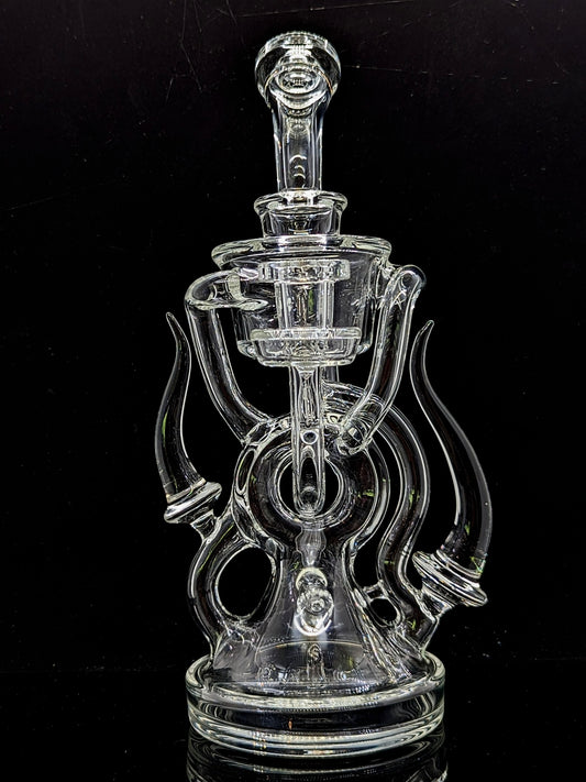 Horned donut recycler
